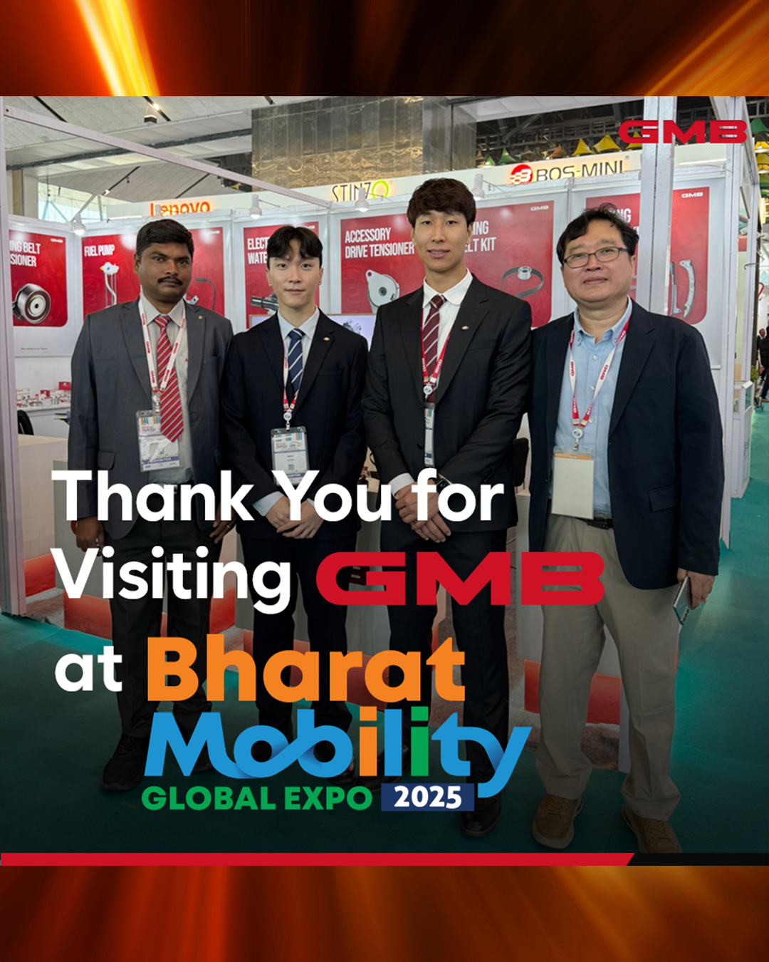 Bharat Mobility Expo 2025 방문 감사