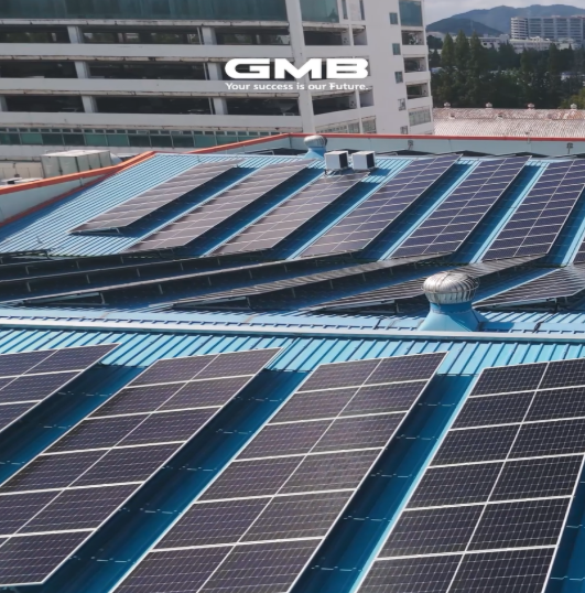GMB Solar Panel Drone Footage